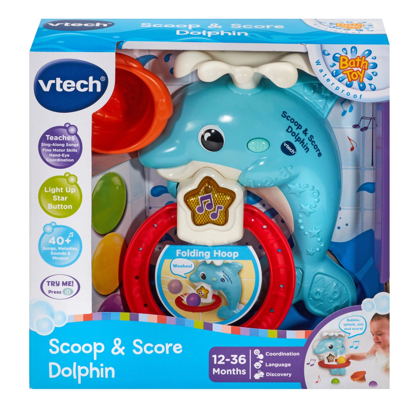 Vtech - Scoop and Score Dolphin-Yarrawonga Fun and Games