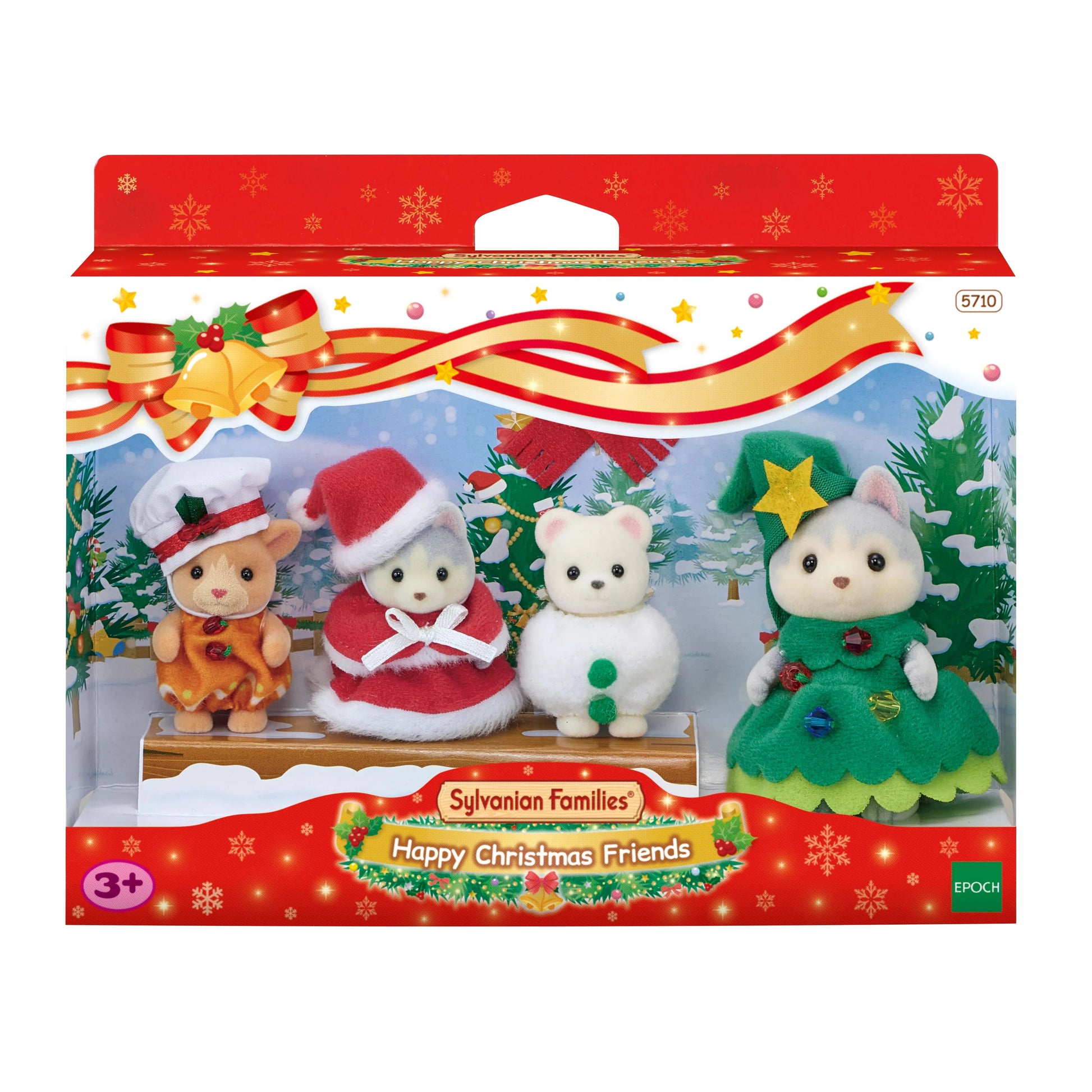 Sylvanian Families - Happy Christmas Freinds-Yarrawonga Fun and Games