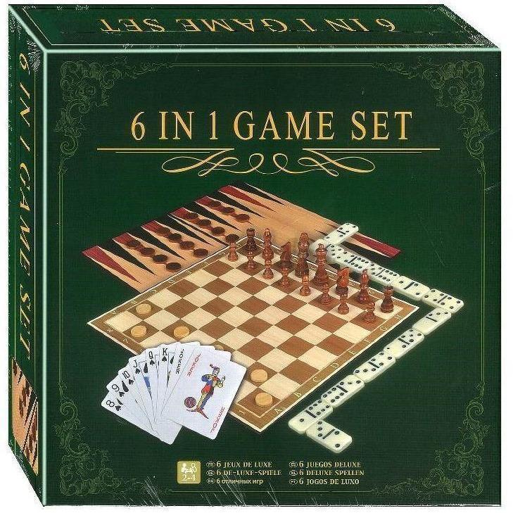 6-In-1 Games Set-Yarrawonga Fun and Games