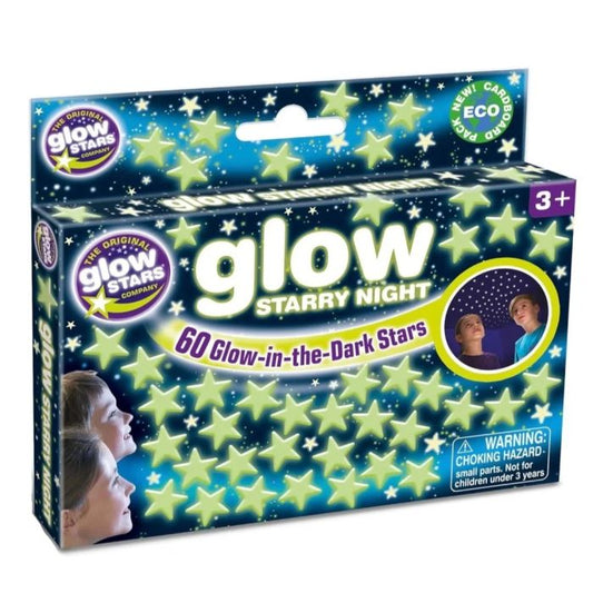 60 Glow in the dark Stars-Yarrawonga Fun and Games