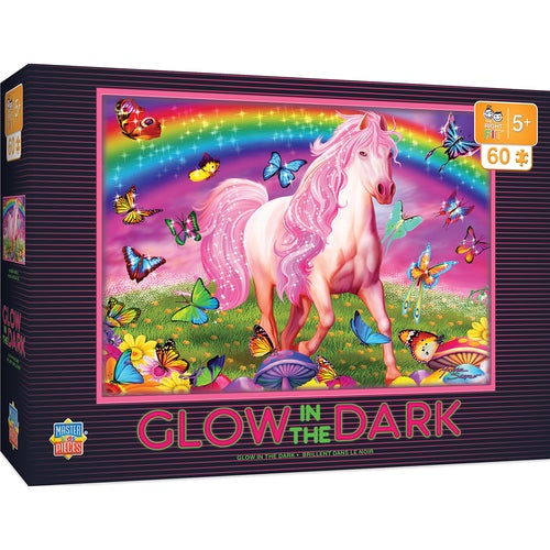 60 Piece Jigsaw - Glow in the Dark Pony-ion2]-Yarrawonga Fun and Games.