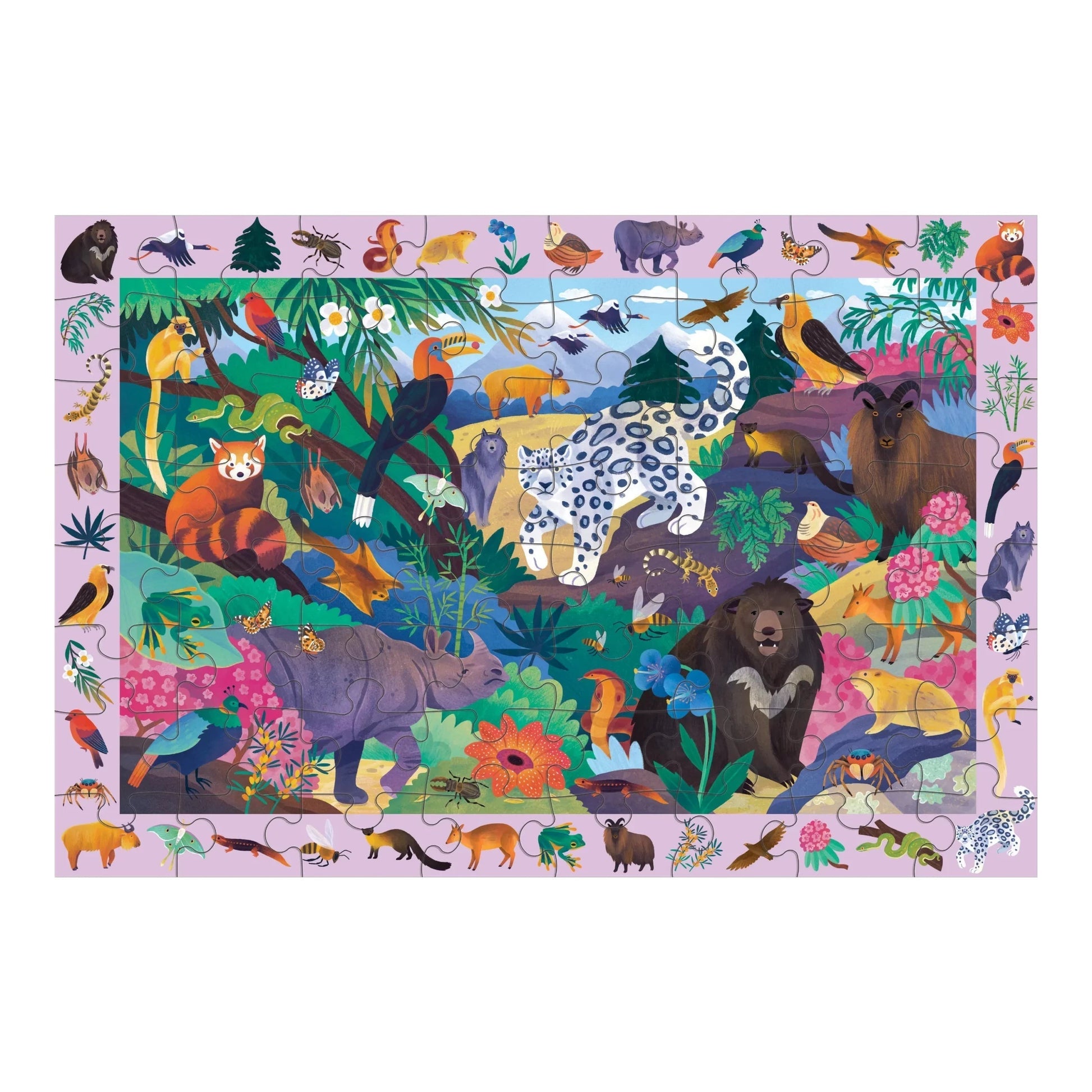64 Piece Jigsaw - Search and Find - In the Mountians-Yarrawonga Fun and Games