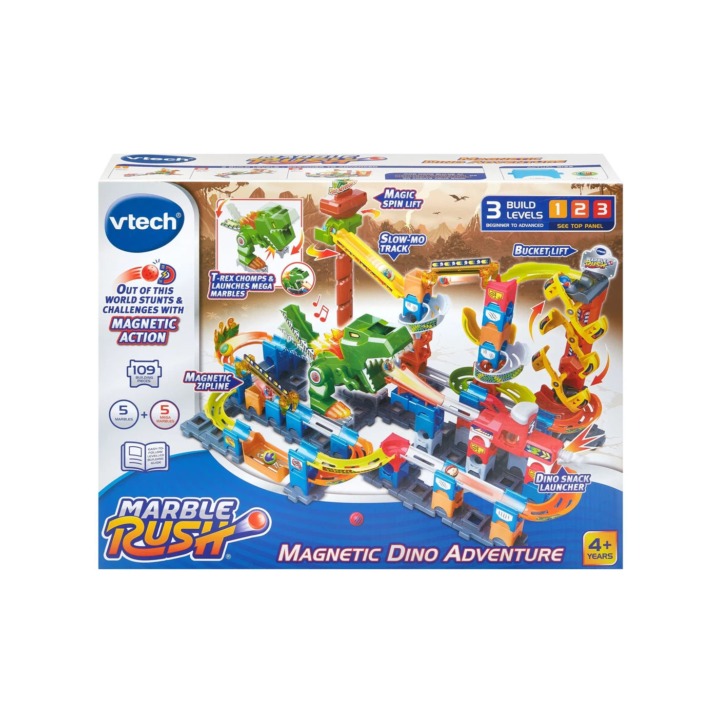 Vtech - Marble Rush Magnetic Dino Set-Yarrawonga Fun and Games