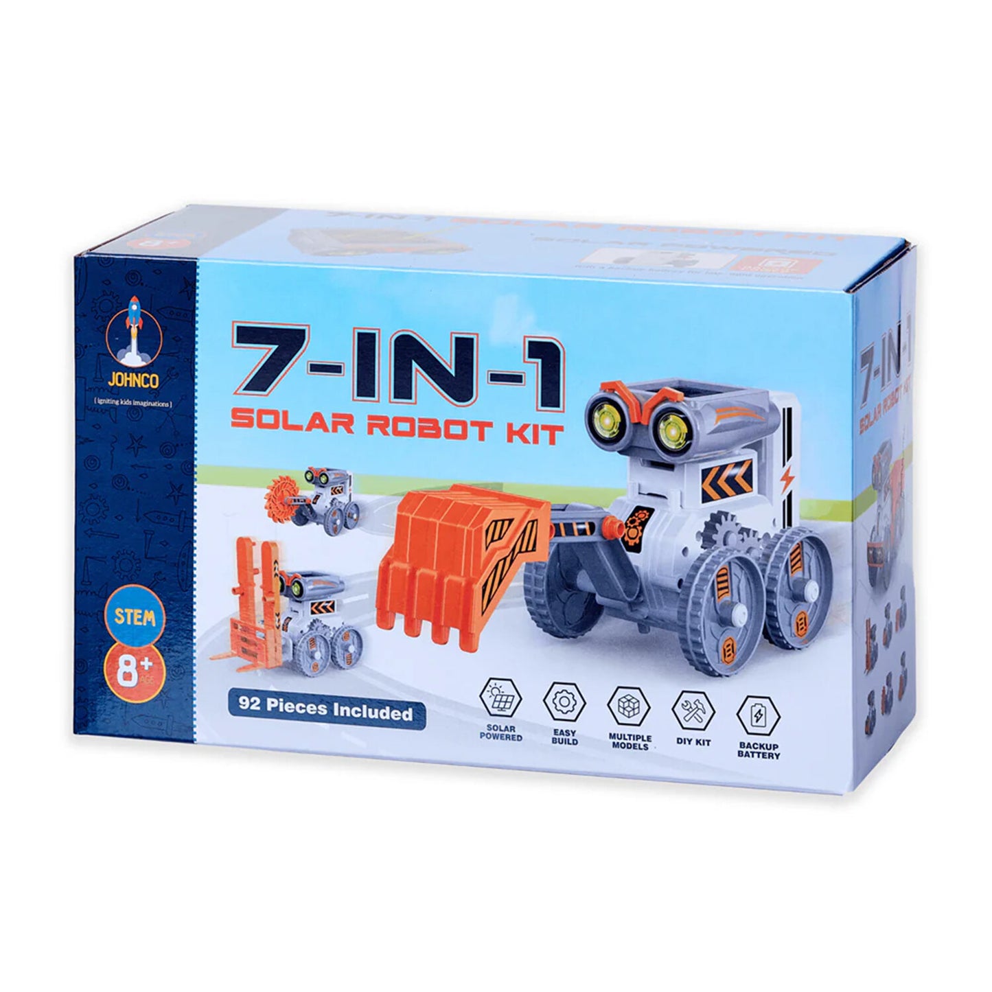 7 In 1 Solar Robot Kit-Yarrawonga Fun and Games