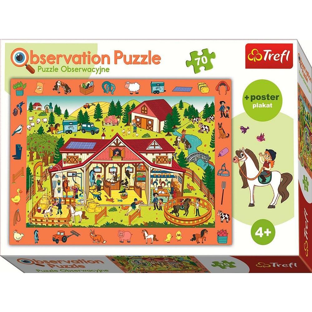 70 Piece - Observation Puzzle - Framyard-Yarrawonga Fun and Games