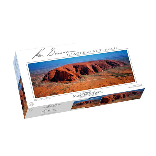 748 Piece Jigsaw - The Rock, Uluru, NT - Ken Duncan-Yarrawonga Fun and Games