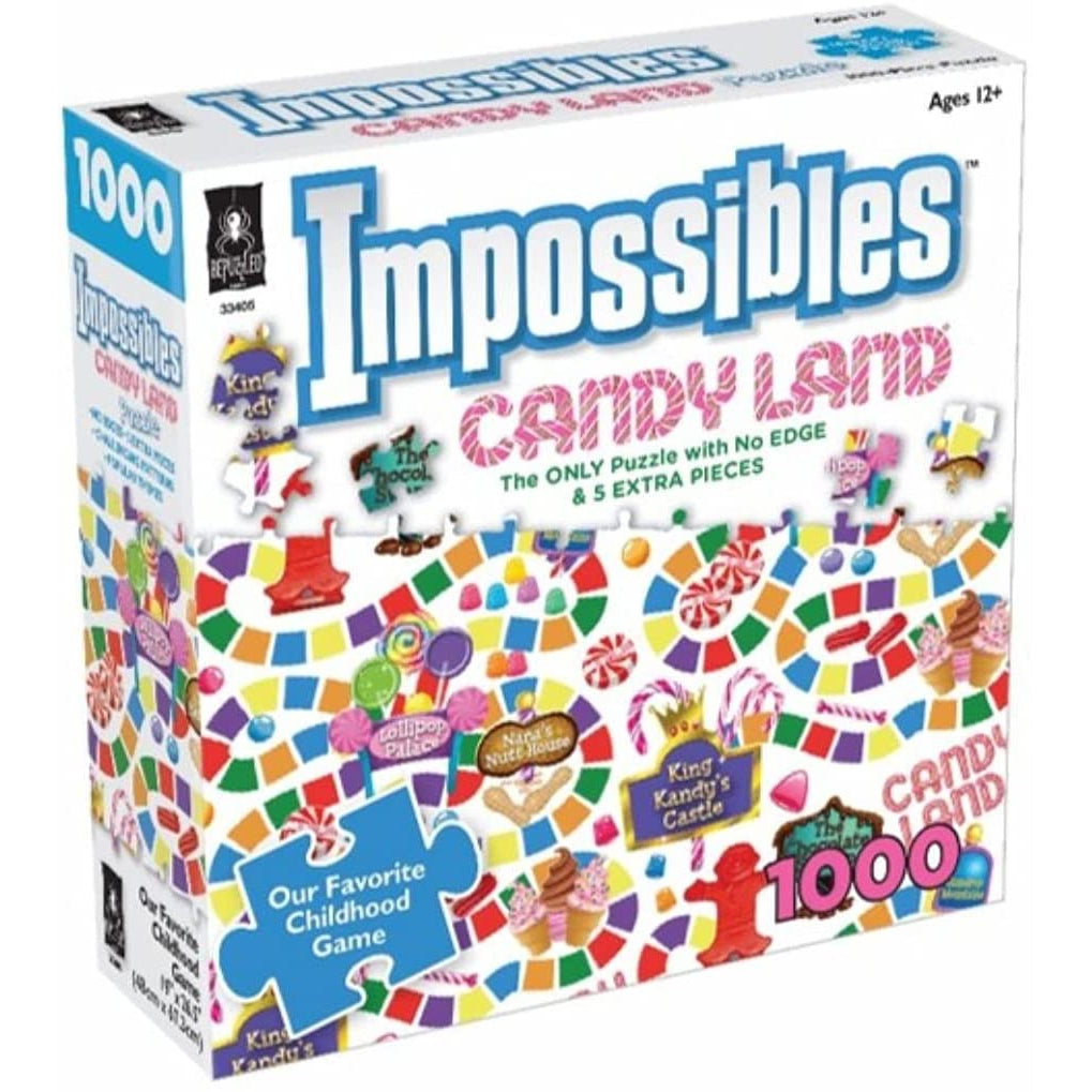 750 Piece Impossibles Jigsaw - Various Designs-Candy Land-Yarrawonga Fun and Games