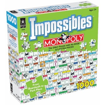 750 Piece Impossibles Jigsaw - Various Designs-Monopoly-Yarrawonga Fun and Games