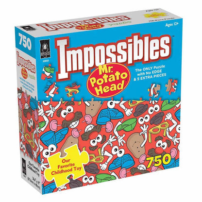 750 Piece Impossibles Jigsaw - Various Designs-Mr Potato Head-Yarrawonga Fun and Games