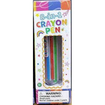 8 in 1 Crayon Pen-Yarrawonga Fun and Games