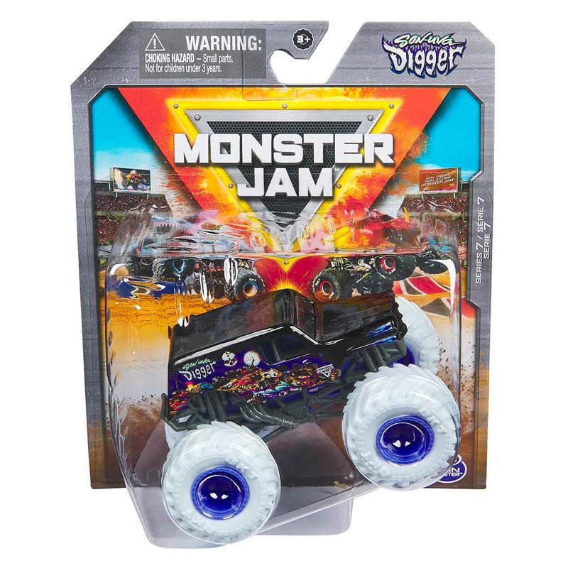 Monster Jam 1:64 Scale - Various Trucks-Son Uva Digger - Series 7-Yarrawonga Fun and Games