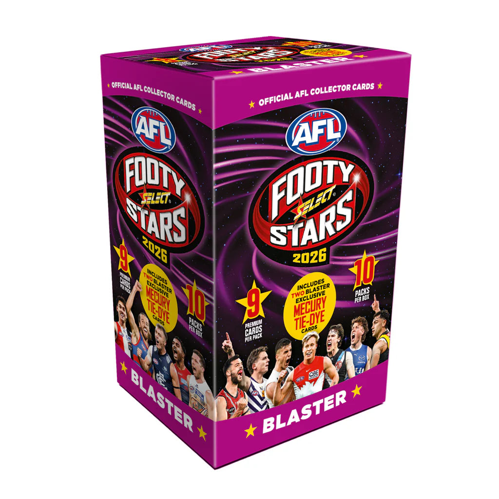 AFL Footy Cards 2026 - Select - Blaster Box-Yarrawonga Fun and Games