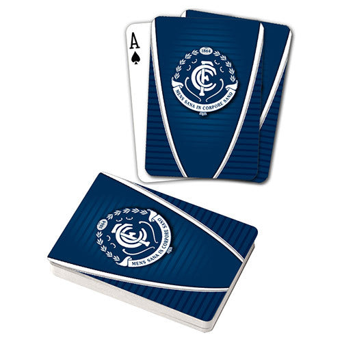 AFL Playing Cards - Carlton-Yarrawonga Fun and Games