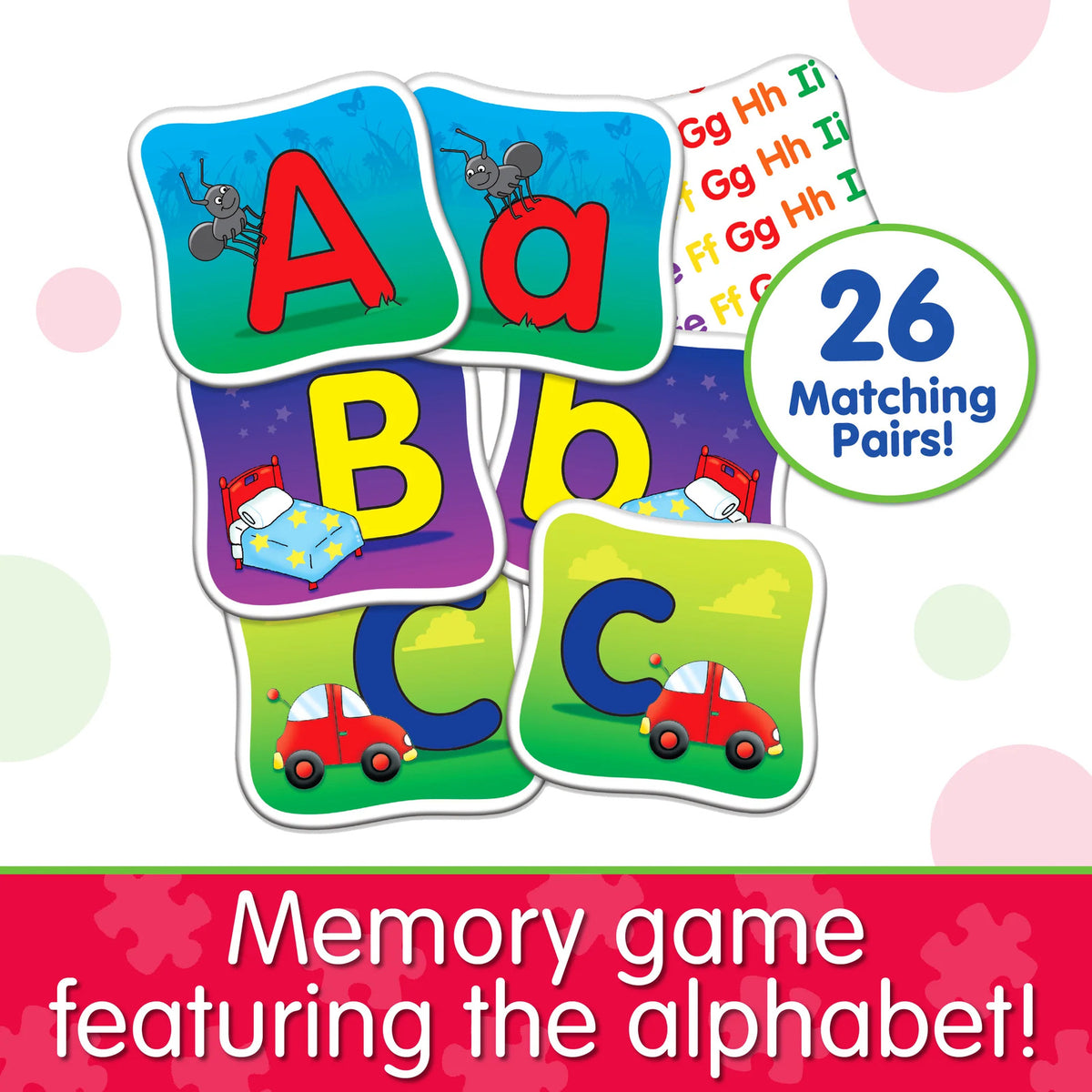 Alphabet Memory - Matching Game-Yarrawonga Fun and Games