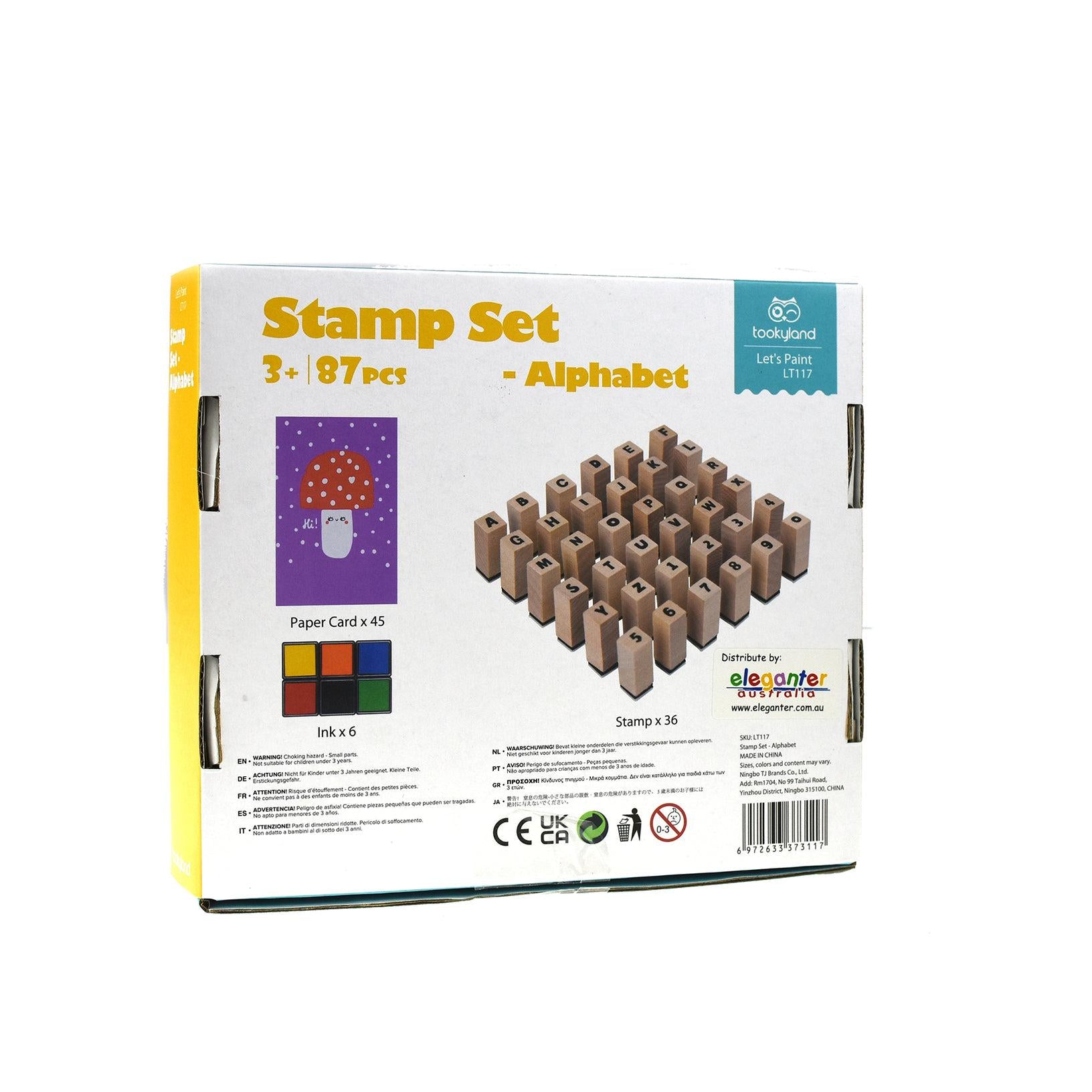Alphabet Stamp Set-Yarrawonga Fun and Games