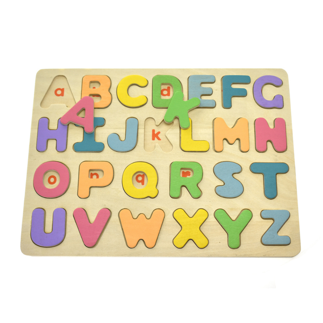 Alphabet Wooden Puzzle-Yarrawonga Fun and Games