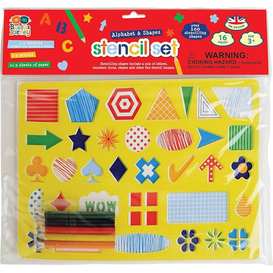 Alphabet and Shapes - Stencils-Yarrawonga Fun and Games