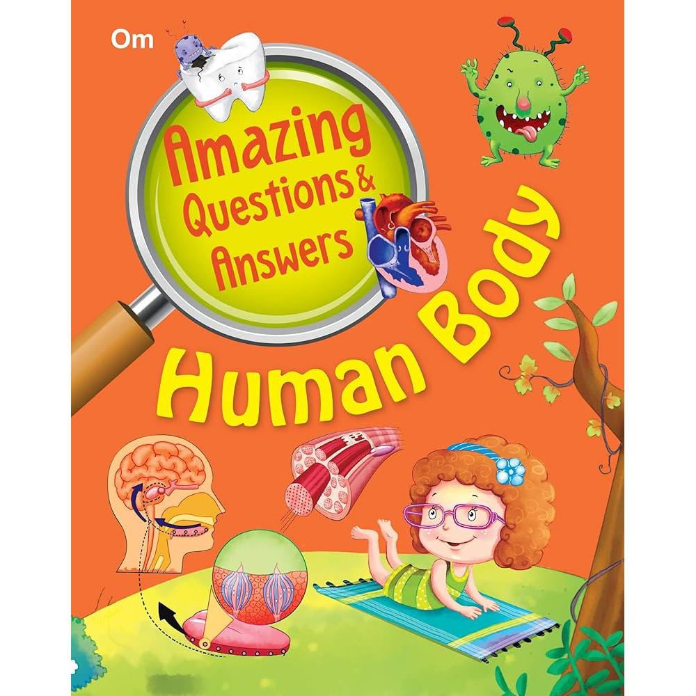 Amazing Questions and Answers Books - Various-Human Body-Yarrawonga Fun and Games