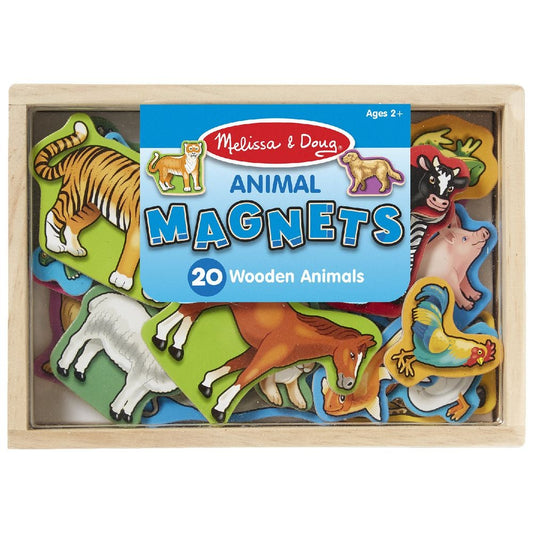 Animal Woodern Magnets-ion2]-Yarrawonga Fun and Games.