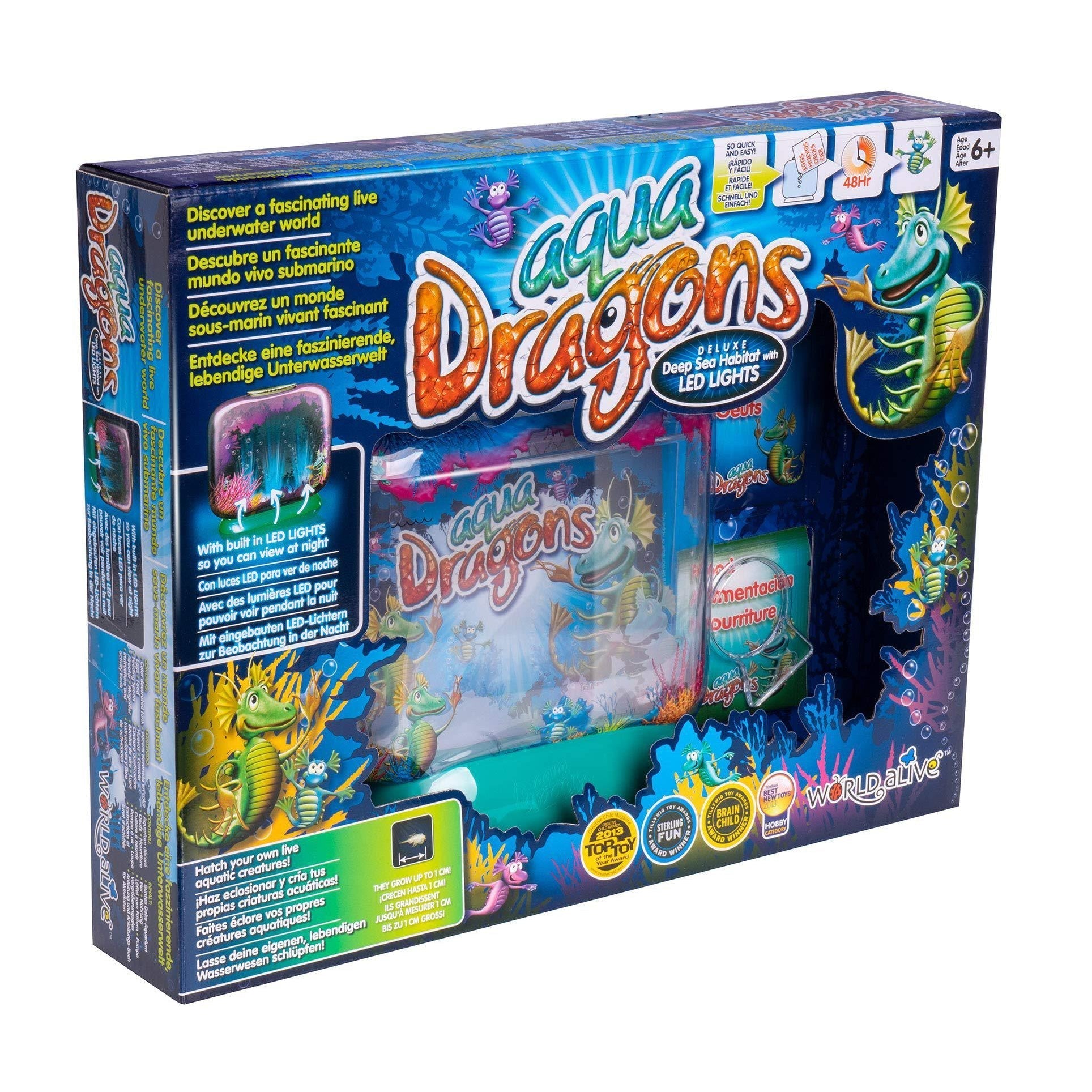 Aqua Dragons - Colour Changing Aquarium with LED Lights-Yarrawonga Fun and Games