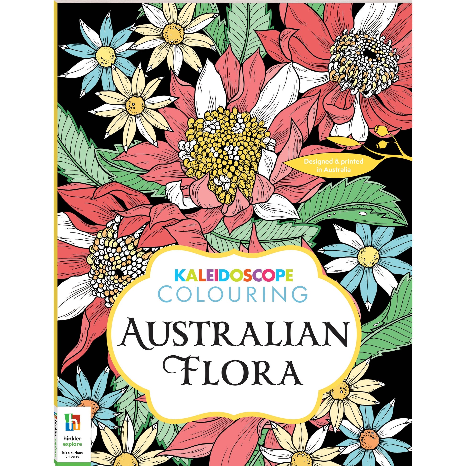 Australian Flora Colouring Book-Yarrawonga Fun and Games.