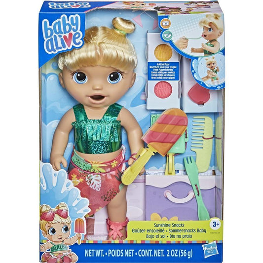 Baby Alive - Sunshine Snacks Doll-Yarrawonga Fun and Games