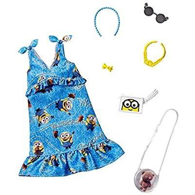 Barbie Licensed Fashion Accessories - Minions-Minion Denim Dress-Yarrawonga Fun and Games