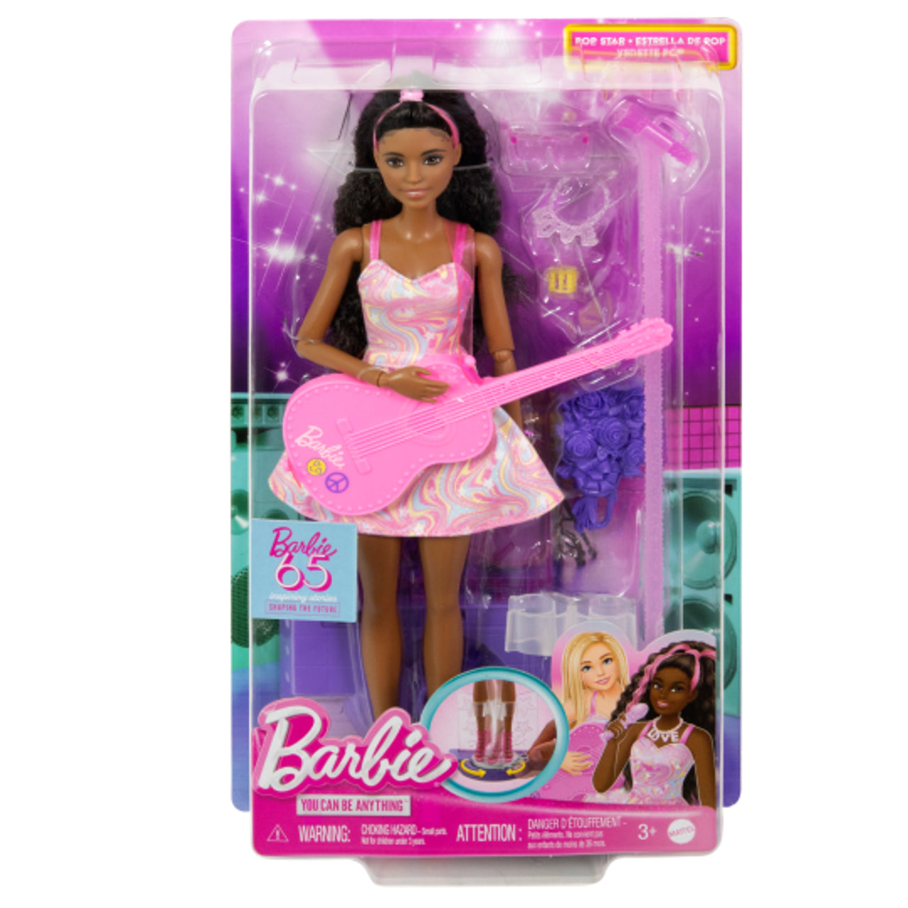 Barbie - You Can Be Anything - Playsets-Pop Star - 65th Anniversary-Yarrawonga Fun and Games