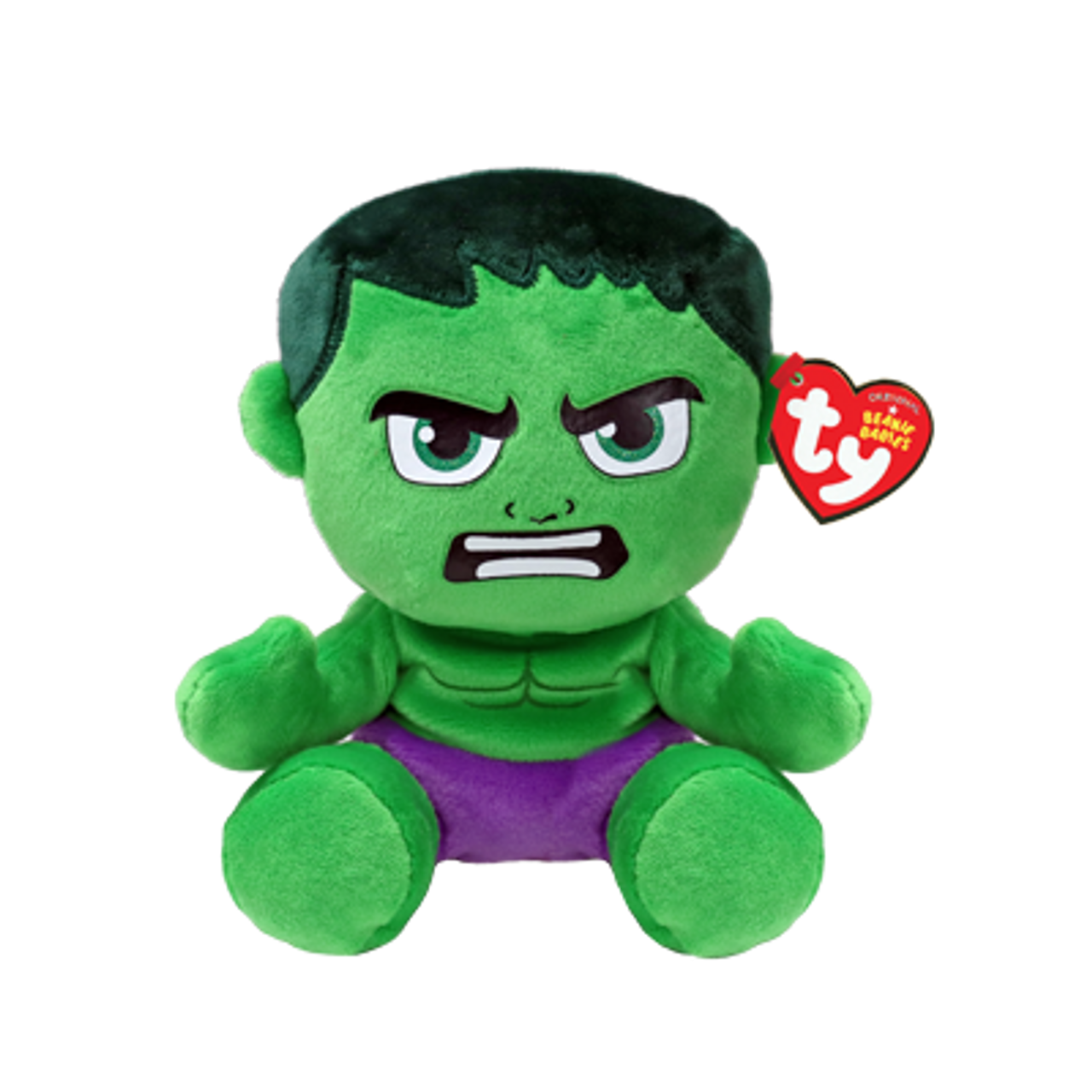 Beanie Babies Marvel - Regular Soft - Hulk-Yarrawonga Fun and Games