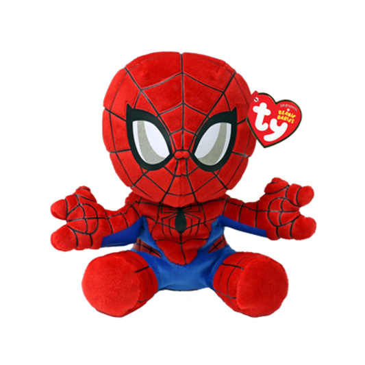 Beanie Babies Marvel - Regular Soft - Spiderman-Yarrawonga Fun and Games