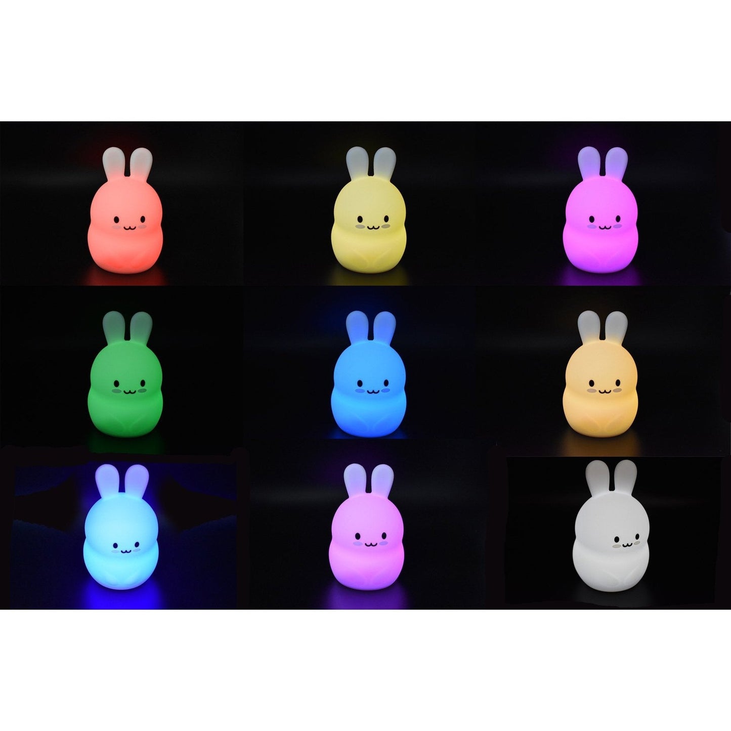 Bedtime Buddy Night Light - Various-Bugsy the Bunny-Yarrawonga Fun and Games