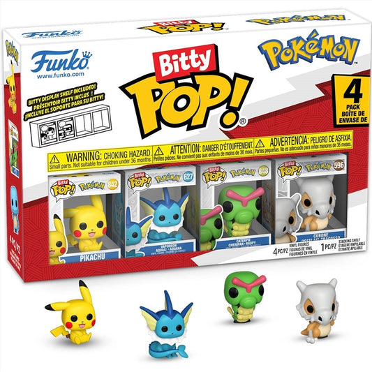 Bitty Pop - 4 Pack Pokemon-Yarrawonga Fun and Games