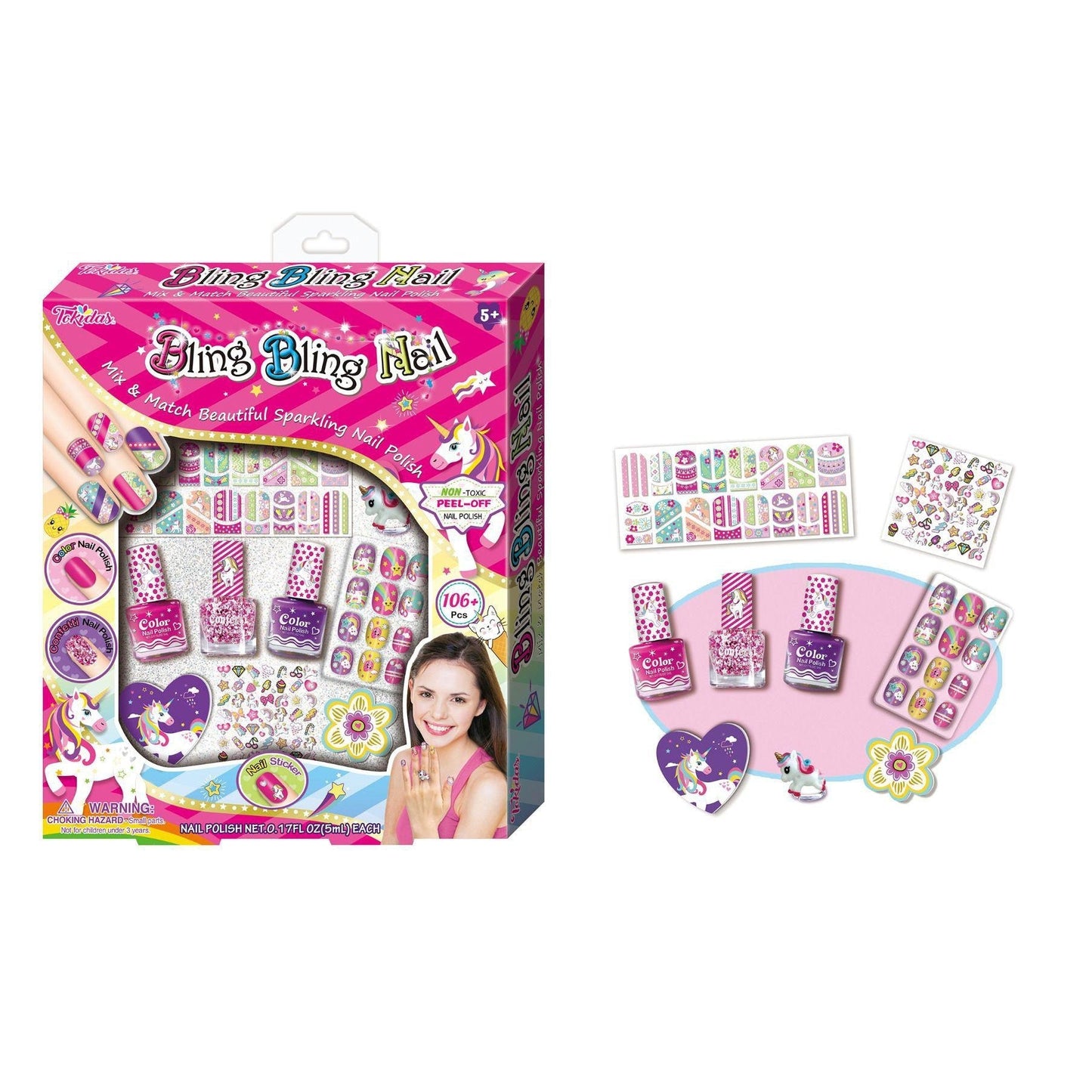 Bling Bling Nail Set-Yarrawonga Fun and Games