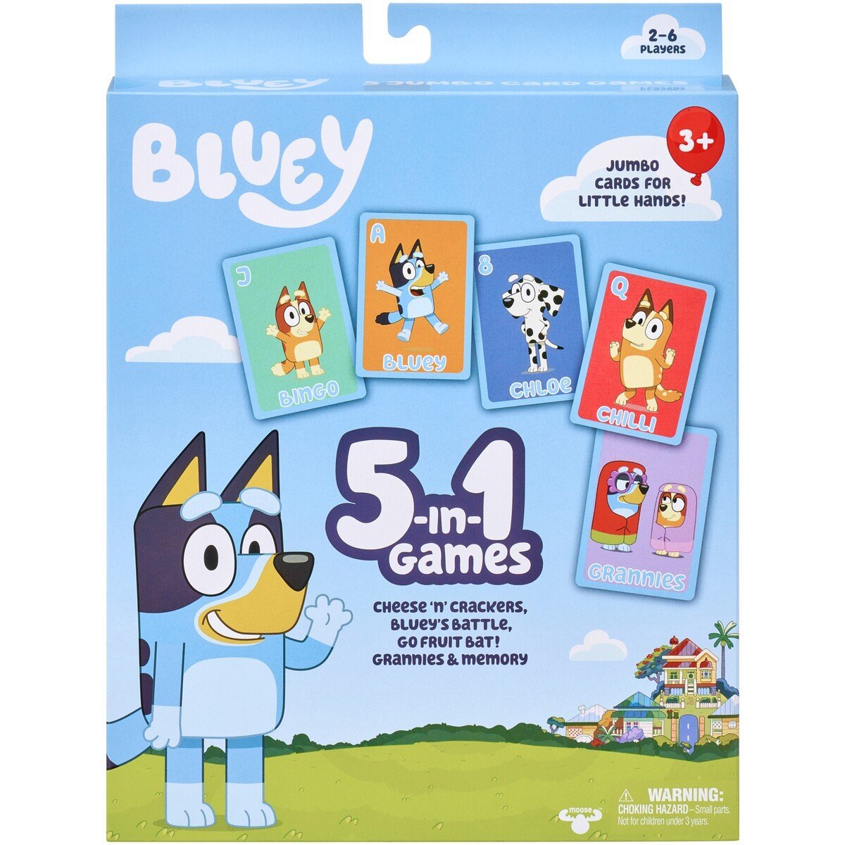 Bluey 5 in 1 Games-Yarrawonga Fun and Games