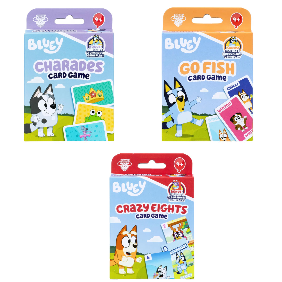 Bluey Card Games - Various-Yarrawonga Fun and Games