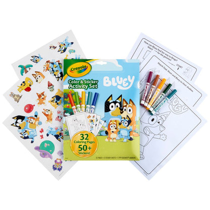 Bluey Colour and Sticker Activity Set