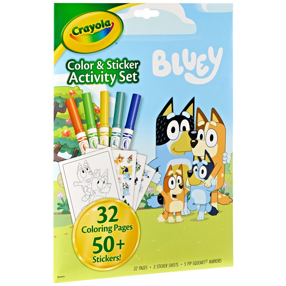 Bluey Colour and Sticker Activity Set