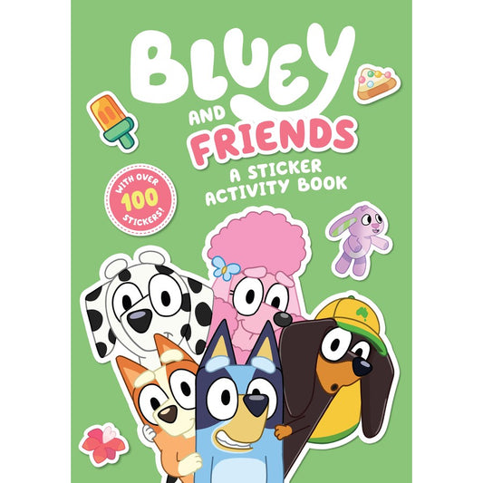 Bluey Sticker Book-Yarrawonga Fun and Games