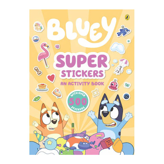 Bluey Super Sticker Book-Yarrawonga Fun and Games