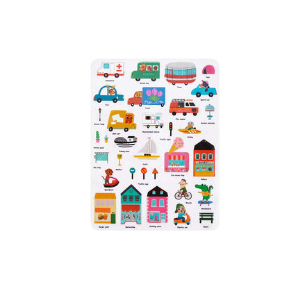 Busy City Sticker Book