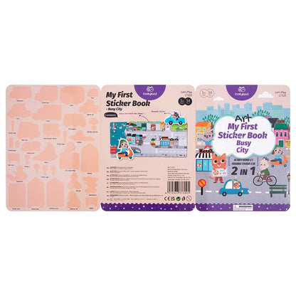 Busy City Sticker Book