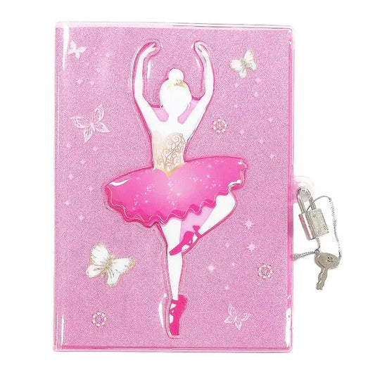 Butterfly Ballet 3D Lockable Diary-Yarrawonga Fun and Games