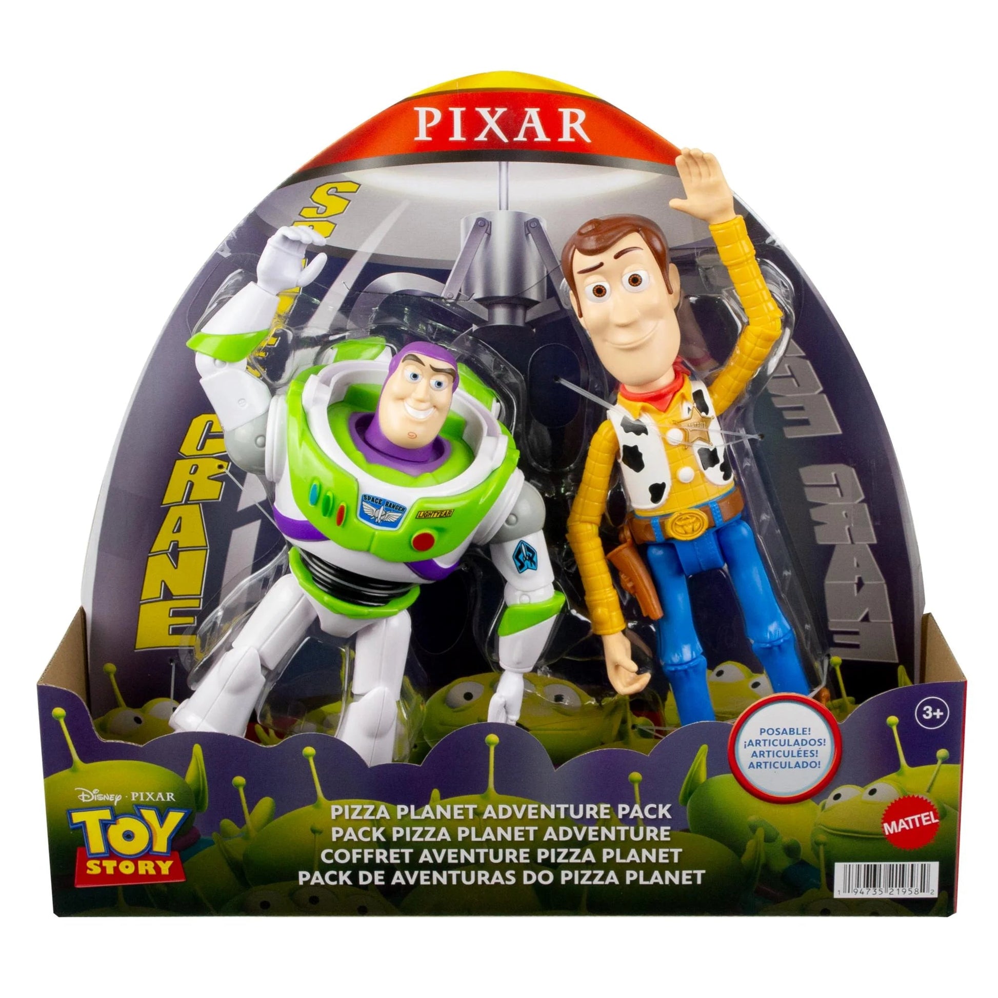 Buzz and Woody - Pizza Planet Adventure Pack-Yarrawonga Fun and Games
