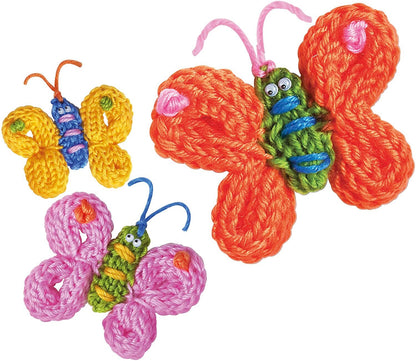French Knit Butterfly Kit-Yarrawonga Fun and Games