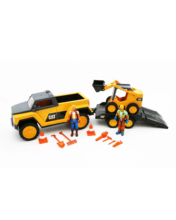 CAT Workforce Pickup truck and Skider