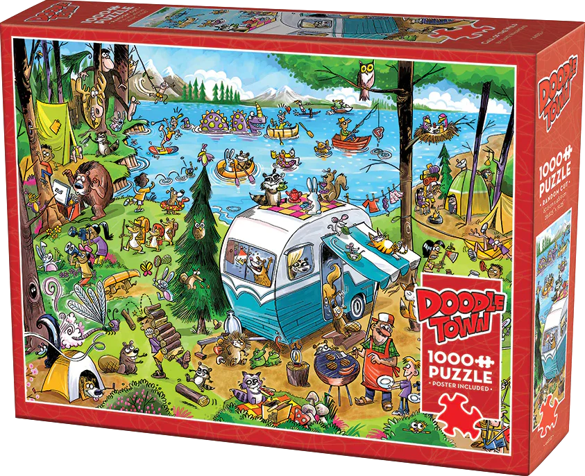 1000 Piece Jigsaw - Call of the Wild-Yarrawonga Fun and Games