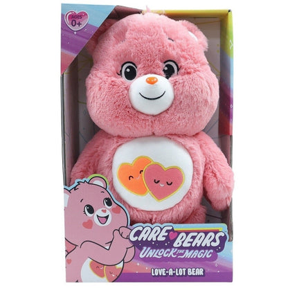 Care Bear - Unlock the Magic - Medium Plush - Various-Love-A-Lot Bear-Yarrawonga Fun and Games