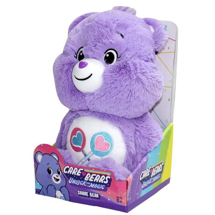 Care Bear - Unlock the Magic - Medium Plush - Various-Share Bear-Yarrawonga Fun and Games