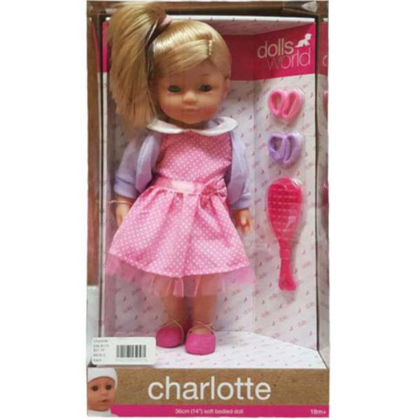 Charlotte - 36cm Doll-Yarrawonga Fun and Games