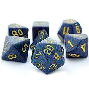 Chessex 7 Dice Sets-Speckled Twilight-Yarrawonga Fun and Games